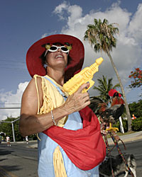 Chicken Fest Key West 2004 photo - Duval Street, Key West